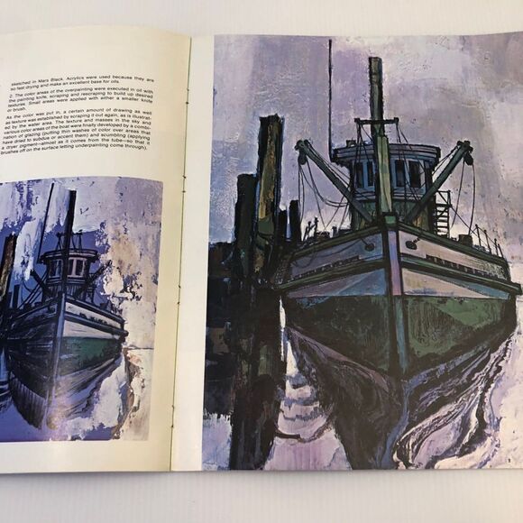 A Grumbacher Art Library Book "The Art of Landscape Painting" 1975, B-378 - Picture 6 of 10